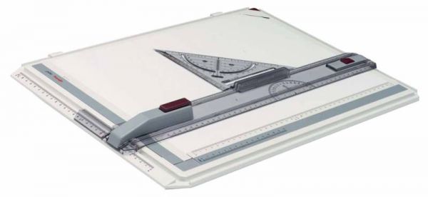 Чертежная доска ROTRING Profil А3 с 1 магнитным зажимом-фиксатором и с доп. угловым зажимом д/листа