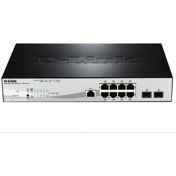 Коммутатор D-link DGS-1210-10P/ME/A1A x, управляемый