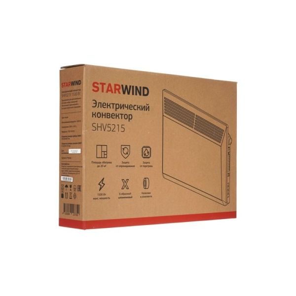 Конвектор StarWind SHV5215 1500 Вт белый