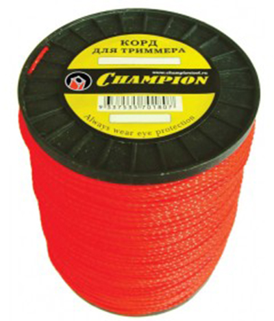Корд триммерный Champion Square Twist DUO 2,0мм*15м (витой квад)