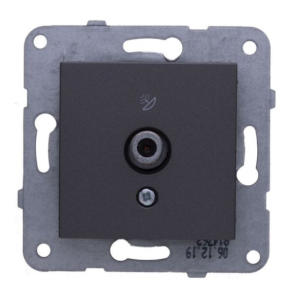 Розетка Panasonic WKTT04512DG-RU дымчатый